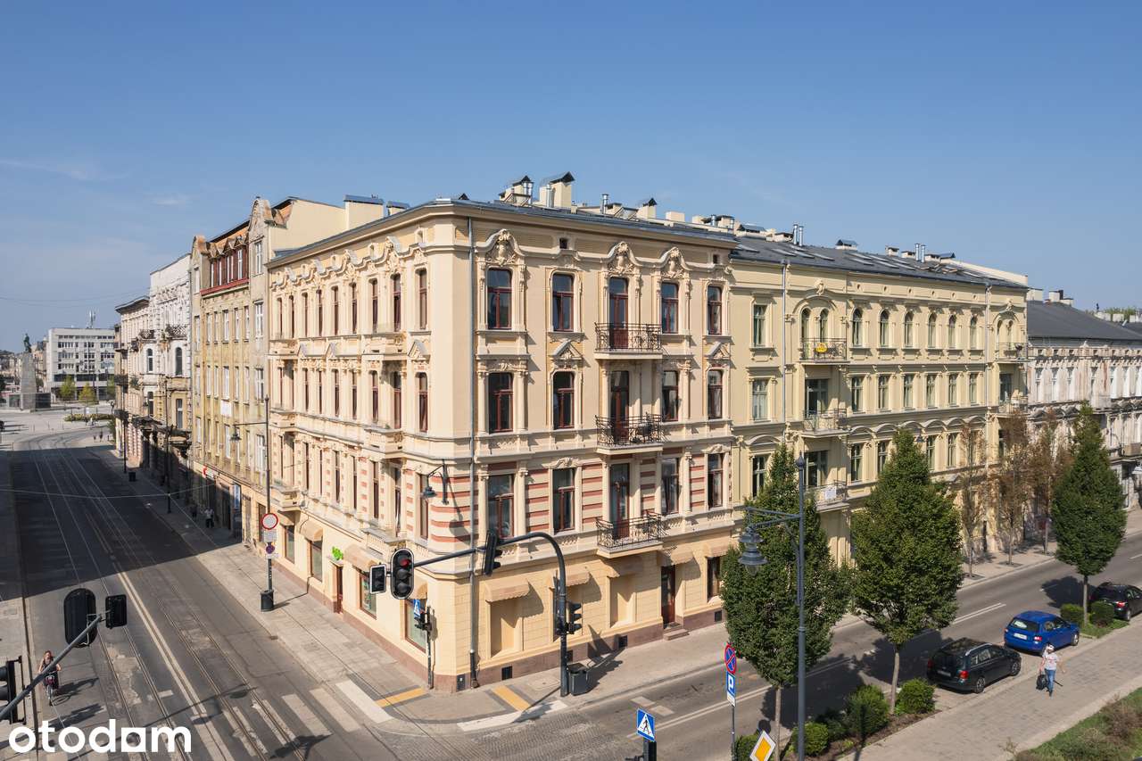 2 pok. w kamienicy Piłsudskiego, winda, 2 balkony, stan deweloperski