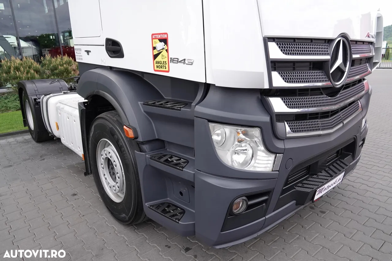 Mercedes-Benz ACTROS 1843 / RETARDER / HIDRAULIC / LOW CABIN / 2017 - 11