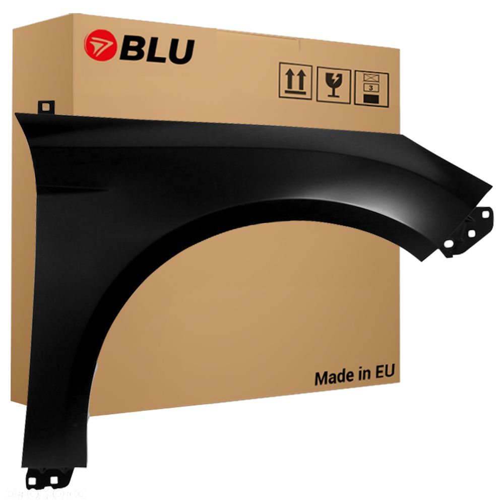 BLU Błotnik Ford FOCUS MK3 JAYC prawy czarny 2010-2014 przód  PantherBlack - 1