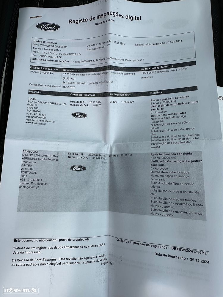 Ford Mondeo SW 1.5 TDCi Titanium - 30