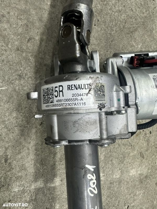 Coloana servodirectie cu motoras electric  RENAULT CAPTUR 2 an 2021 cod 488106655R - 4