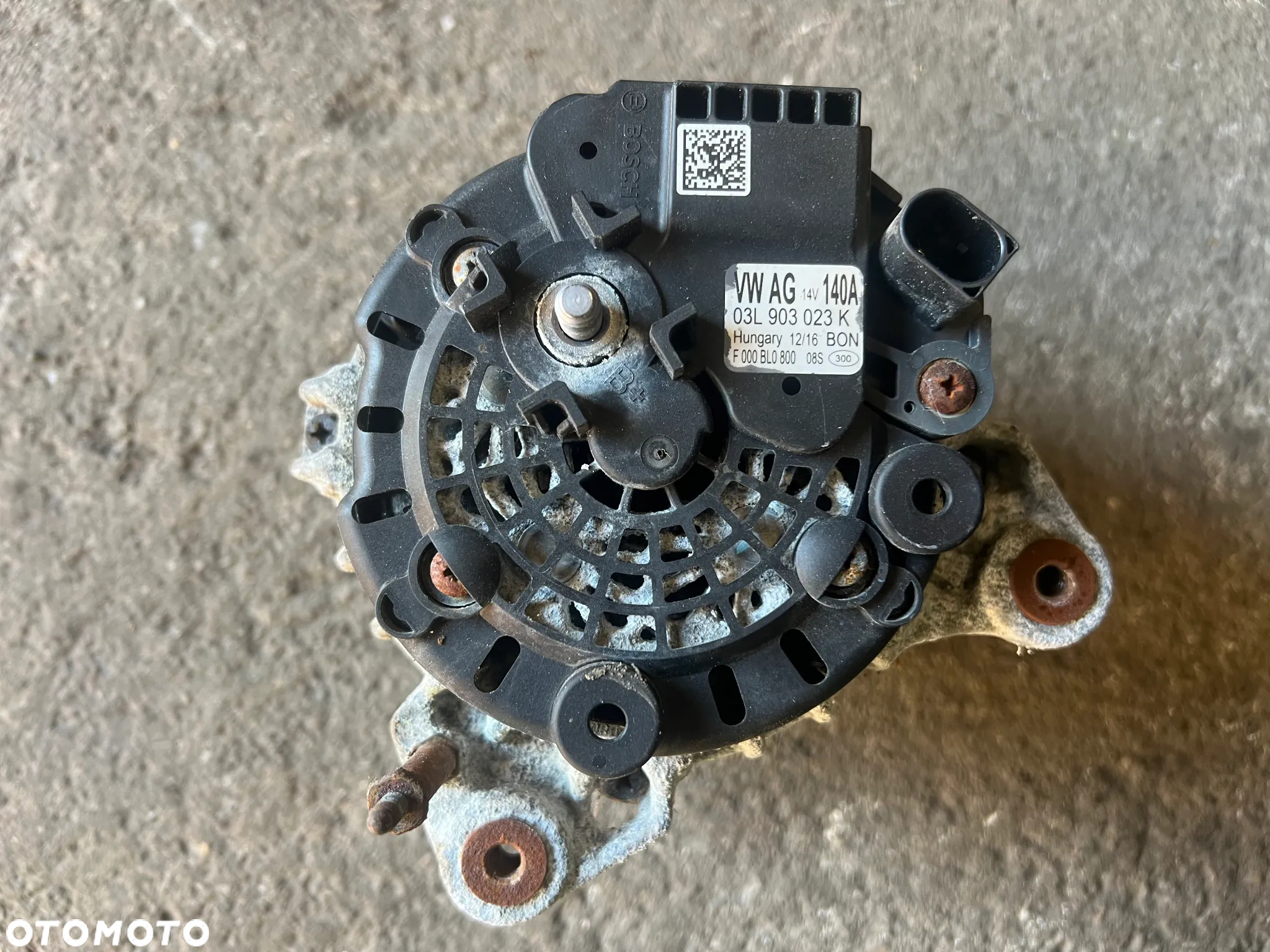 Alternator 1.6 TDI 2.0 TDI 03L903023K 140A 6PK - 2