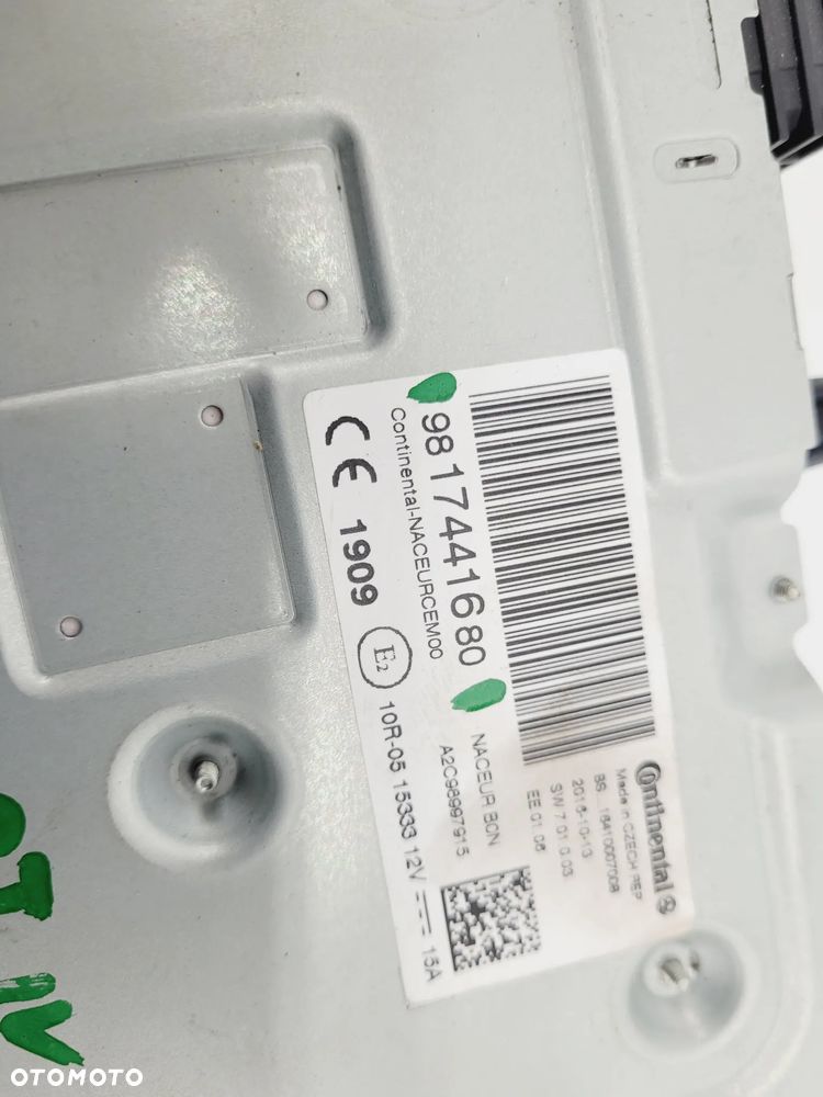 RADIO EXPERT JUMPY III PROACE II VIVARO C 2016-  CZĘŚCI - 4