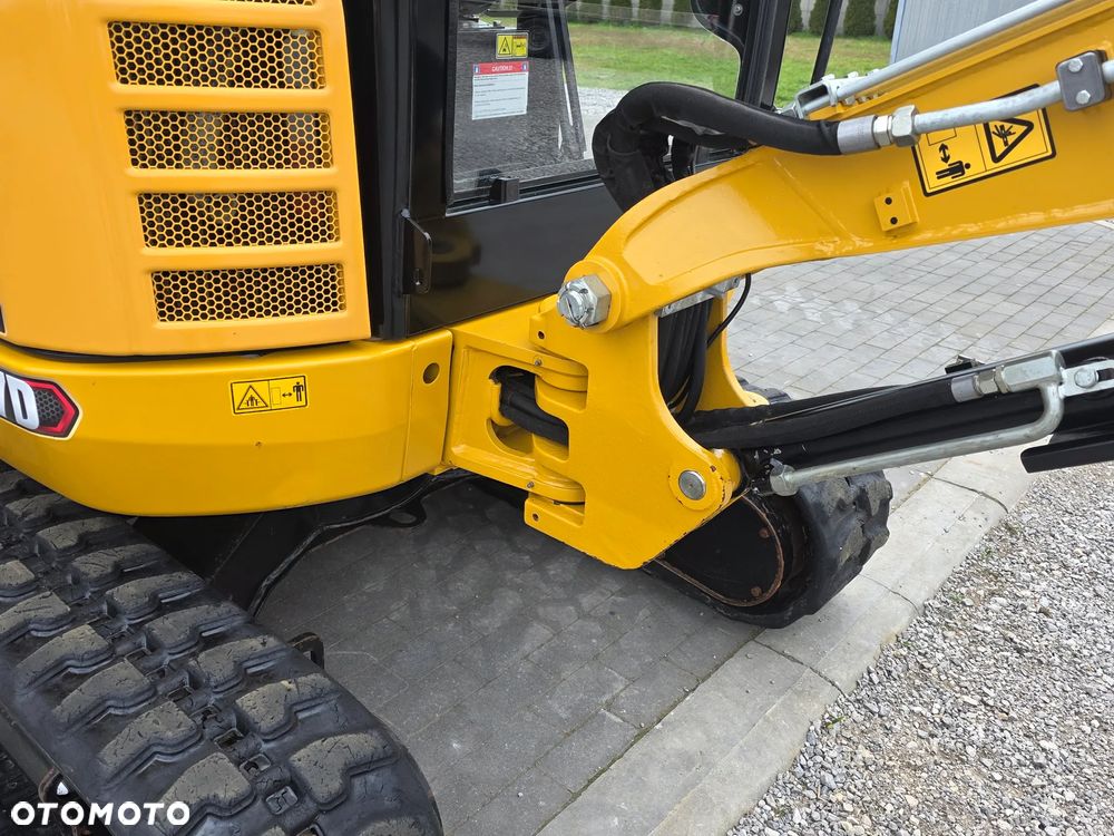 Caterpillar CAT 302.7 D CR mini koparka szybkozłącze 3 łyżki piękna serwisowana 1 wł JCB sprowadzona - 17