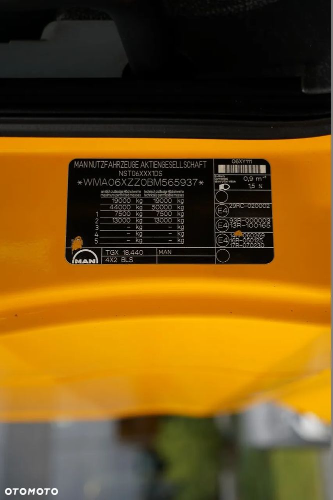 MAN TGX 18. 440 / XXL / MANUAL / EURO 5 - 38