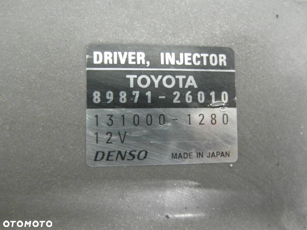 STEROWNIK WTRYSKU TOYOTA RAV 4 II 2.0 D-4D 8987126010 1310001280 - 4