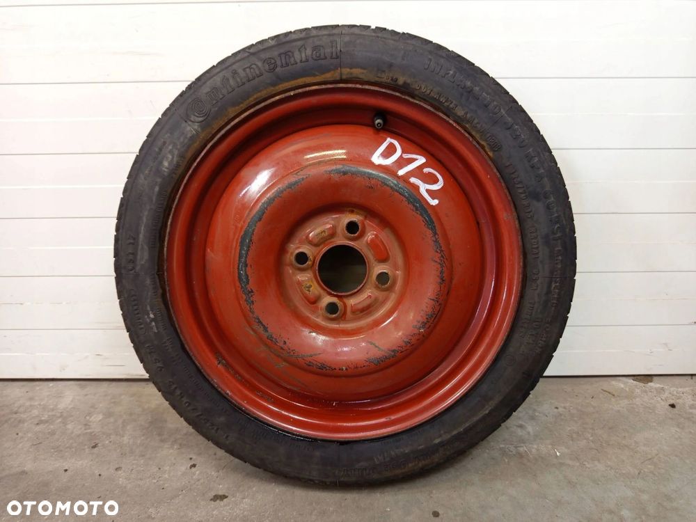 KOŁO DOJAZDOWE ZAPASOWE SUZUKI SWIFT VW R15 4x100 125/70R15 - 1