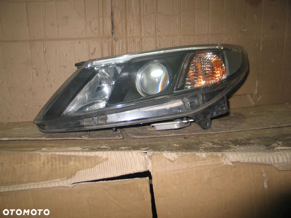 lampa xenon przod saab 93 9-3 2 II lift 07-14r. oryginal europa - 3