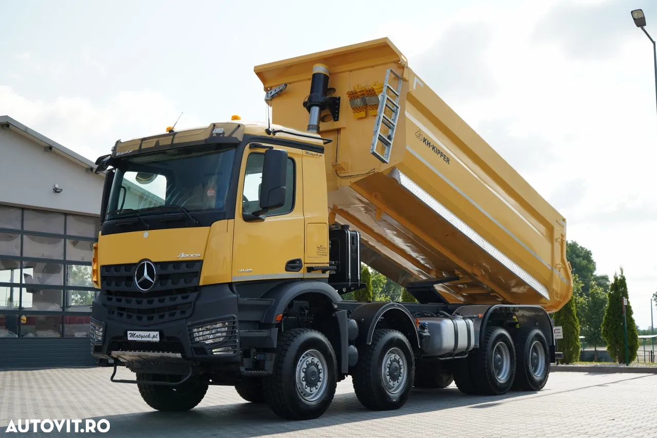 Mercedes-Benz AROCS 4145 / 8x8 / BASCULATOR SPATE / KH KIPPER / EURO 6 - 2