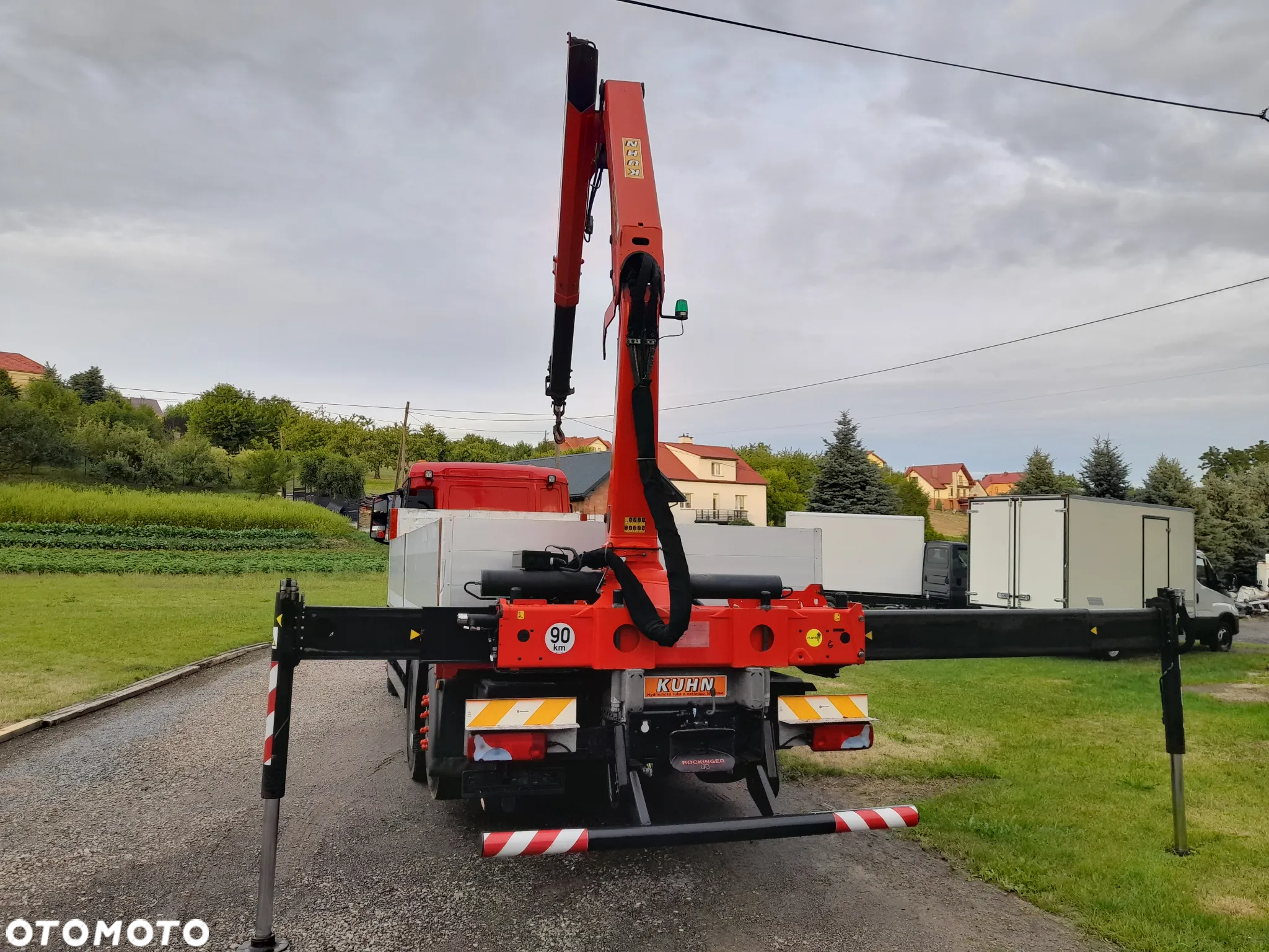 MAN 26-500  6x2 HDS dźwig żuraw PALFINGER składany w ''Z'' Manualna skrzynia biegów !!! OŚ SKRĘTNA PODNOSZONA - Niski przebieg-- - 13