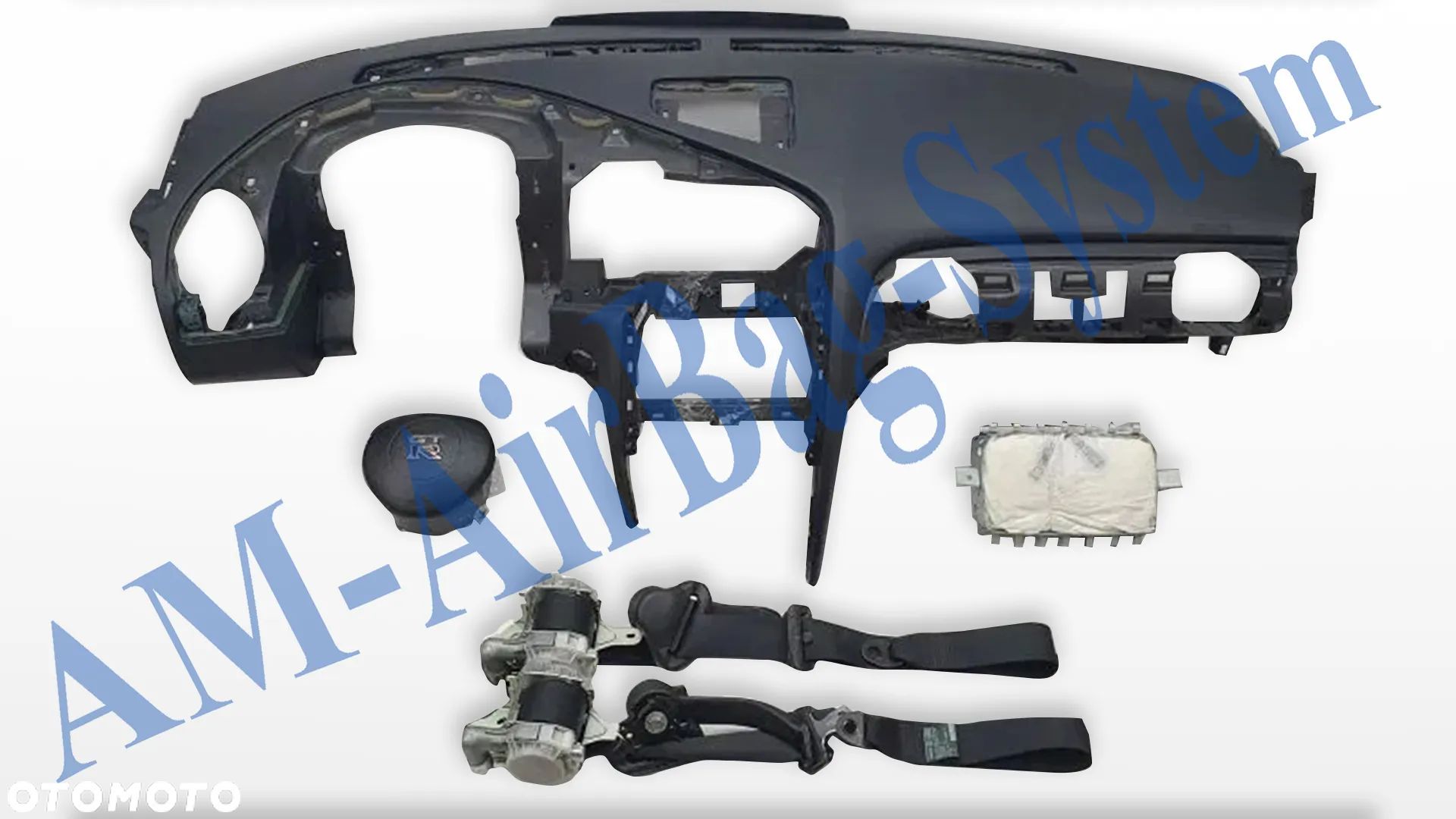 NISSAN GT-R GTR Deska Poduszki Pasy AirBag Konsola Kokpit Regeneracja Naprawa - 1