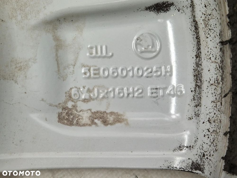 Felga Skoda Octavia 5E0601025H 6Jx16H2 ET46 - 9