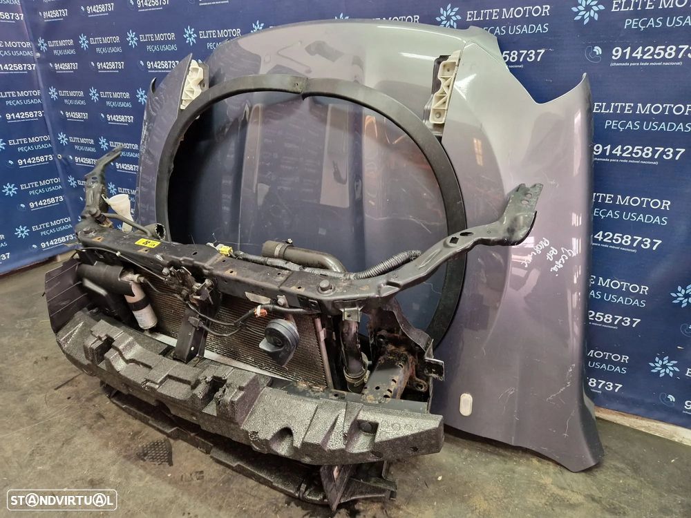 Frente completa usada NISSAN QASHQAI J10 1.5 DCI capot parachoques guardalamas oticas radiadores - 8