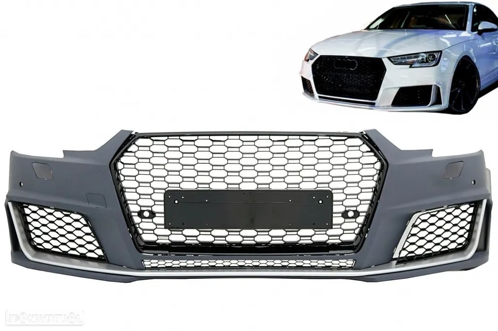 Para-choques Audi A4 B9 8W (2016 a 2018) Look Quattro RS4 - 8
