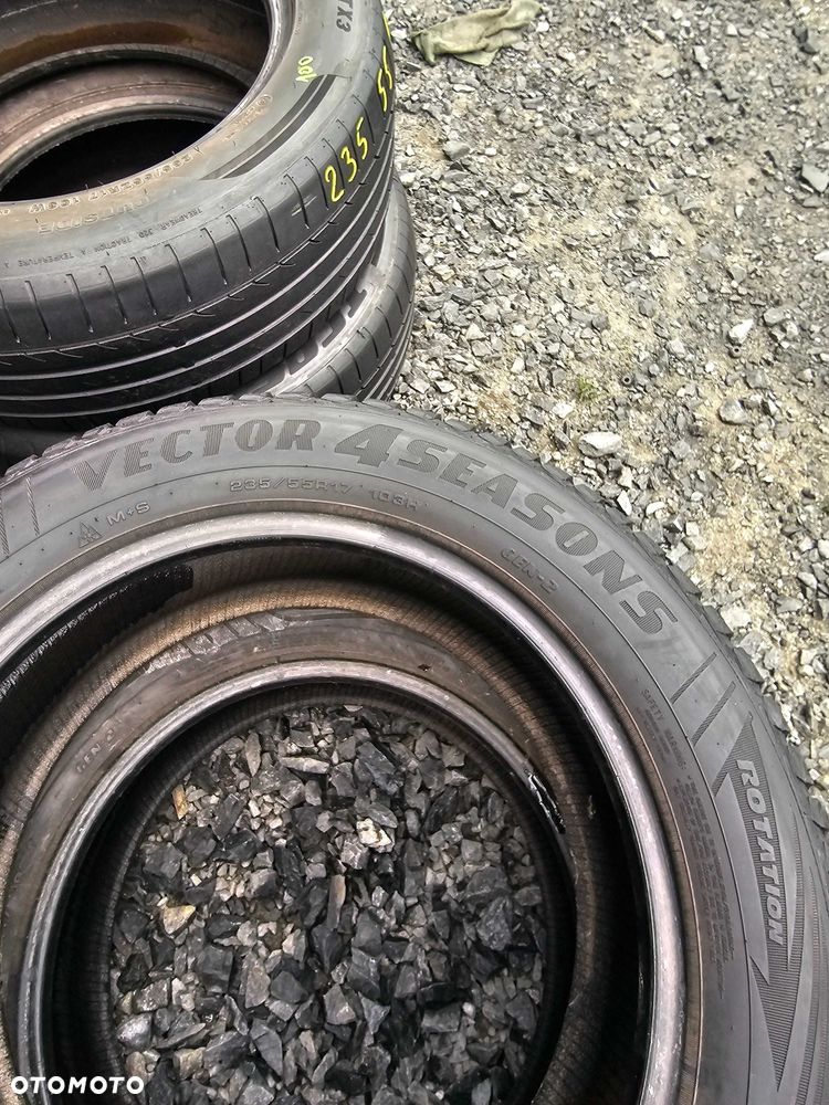 WYSYŁKA 2 Opony Wielosezonowe 235 55 R17 GoodYear Vector 4Seasons 2019r. - 5