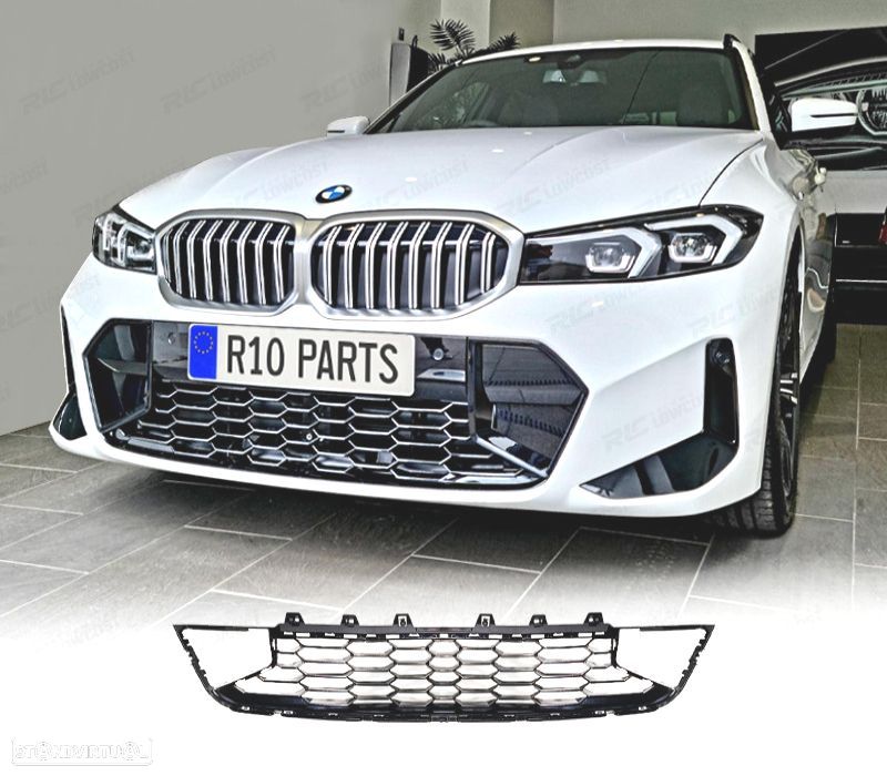 GRELHA PARA-CHOQUES FRONTAL BMW G20 23-25 LOOK M TECH - 1
