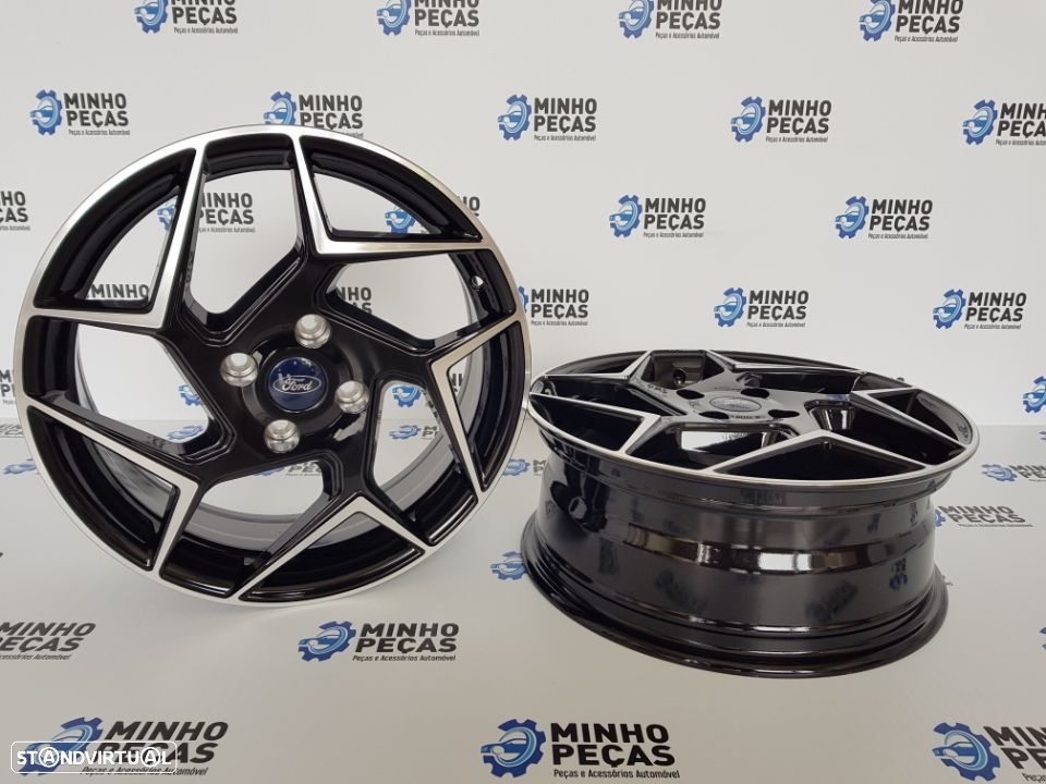 Jantes Ford Fiesta ST em 17 Black Polish - 4