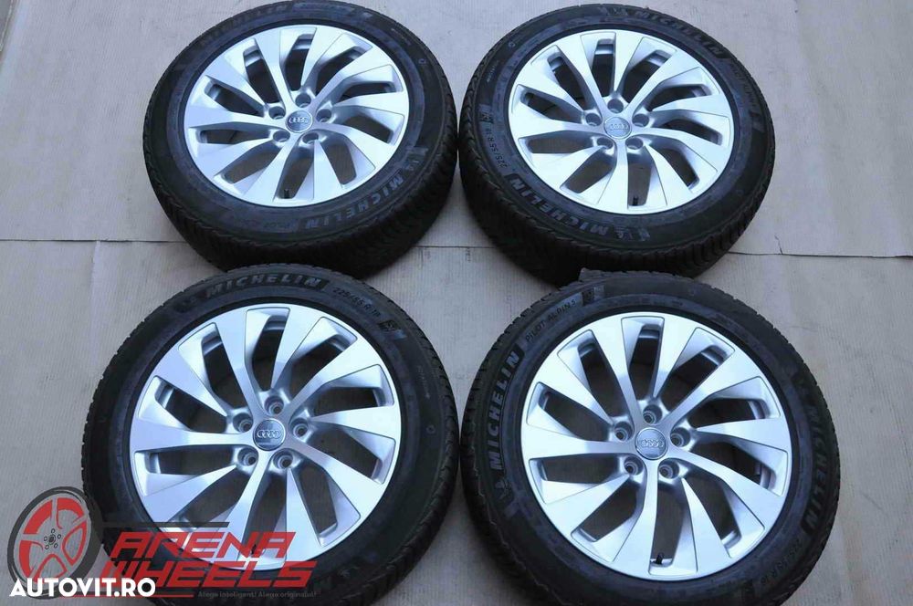 Roti Iarna 18 inch Originale Audi A7 4K Michelin 225/55 R18 - 1