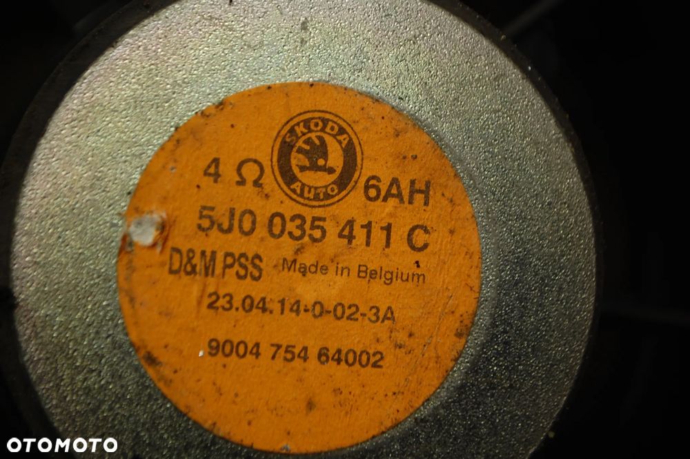 GŁOŚNIK DRZWI 5J0035411C SKODA FABIA II - 3