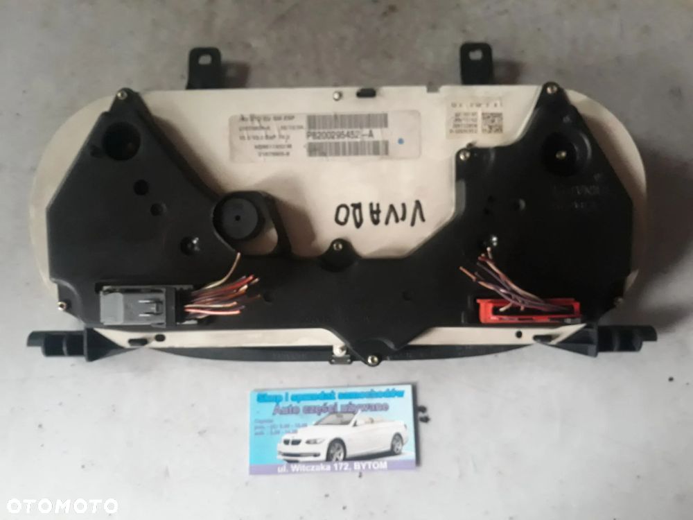 LICZNIK OPEL VIVARO RENAULT TRAFIC  8200295452A - 2