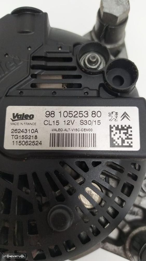 ALTERNADOR PEUGEOT 308 II 2017 -9810525380 - 6