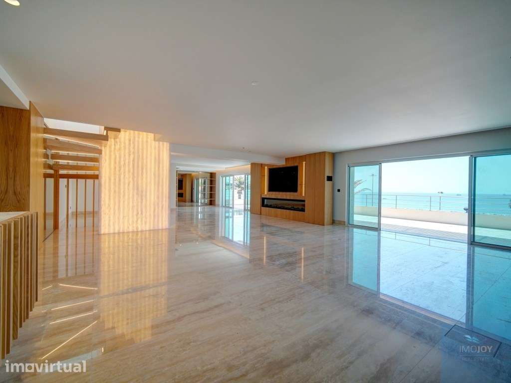 Apartamento T4 Recuperado com Vista Frontal de Mar em Condomínio Pr... - Grande imagem: 2/57