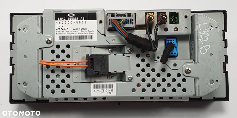 WYŚWIETLACZ RADIA NAWIGACJI RANGE ROVER III L322 - 4