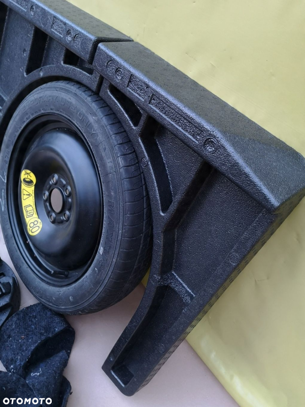 FORD C MAX MK2 LIFT 10-18 KOŁO DOJAZDOWE STYROPIAN KOMPLET 16 5X108 - 4