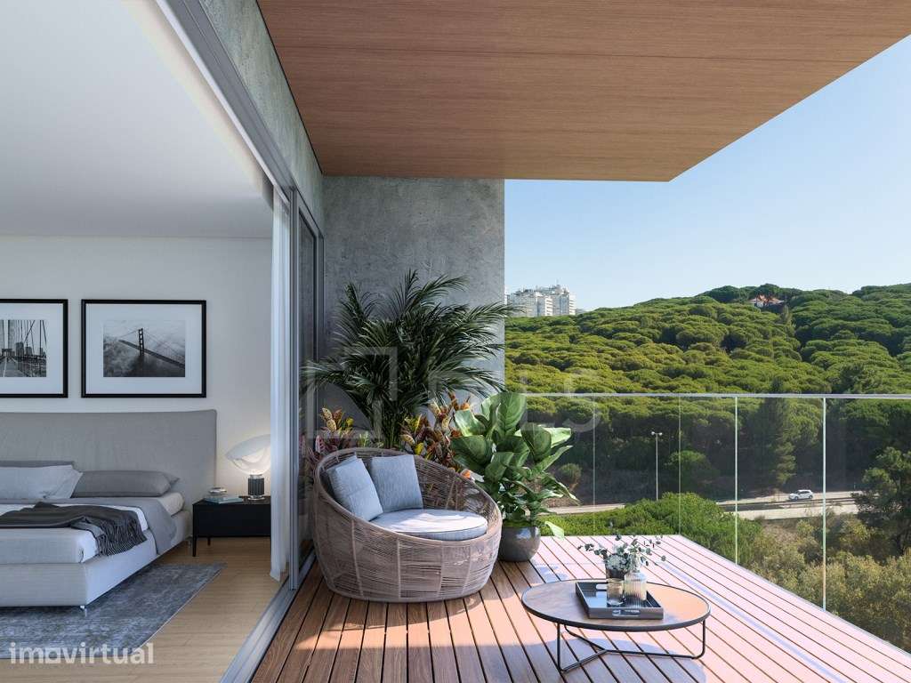 Apartamento T3 em Oeiras com terraço e 2 estacionamentos - Grande imagem: 2/20