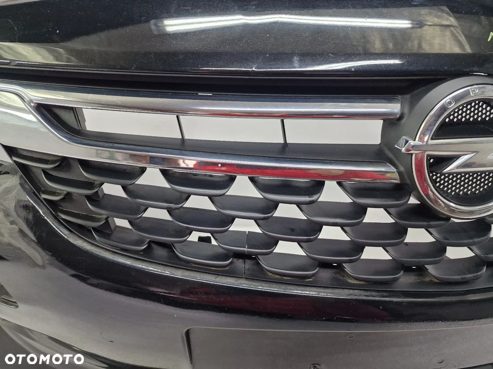 OPEL ASTRA K V 15- ZDERZAK PRZEDNI PRZÓD BEZ SPRYSKÓW I PDC + KOMPLETNY GRILL / ATRAPA , NR 39052730 , NR AUKCJI NZ1005 - 3