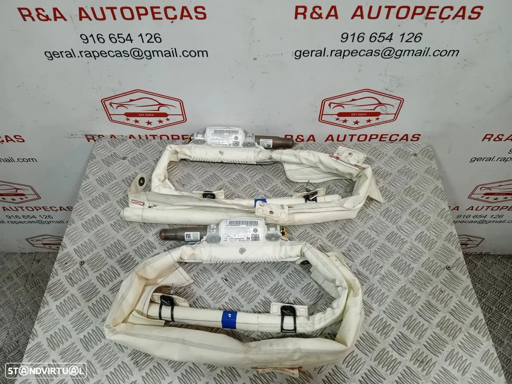 Cortina Cortinas de Airbag VW Golf 6 VI 5K6880742 5K6880741 Original - 1