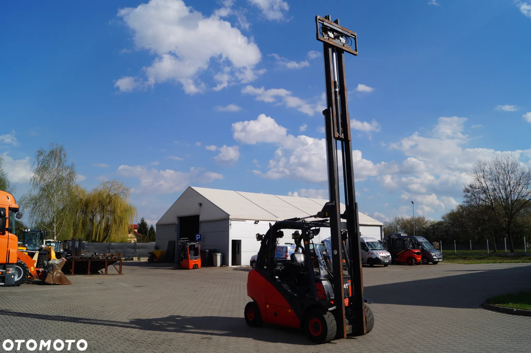 Linde H35D  Wózek  Widłowy Triplex - 17