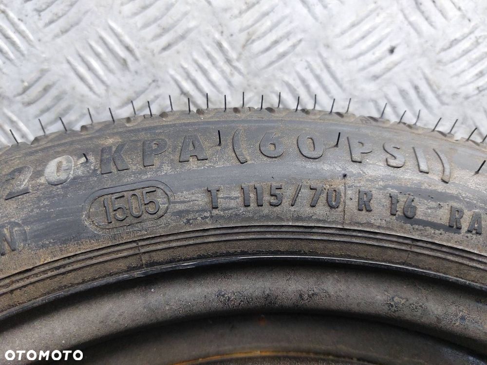 ORGANIZER WKŁAD BAGAŻNIKA + DOJAZDÓWKA 5x110 4Jx16 115/70R16 OPEL ASTRA H - 9