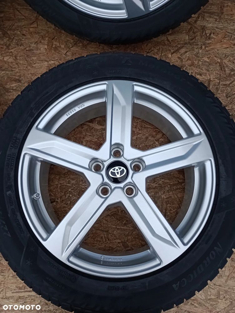 KOŁA ZIMOWE ALUMINIOWE TOYOTA C-HR 5x114 R18 ET35 7,5J TPMS 225/55 R18 102V MATADOR NORDICCA MP93 25ROK - 9