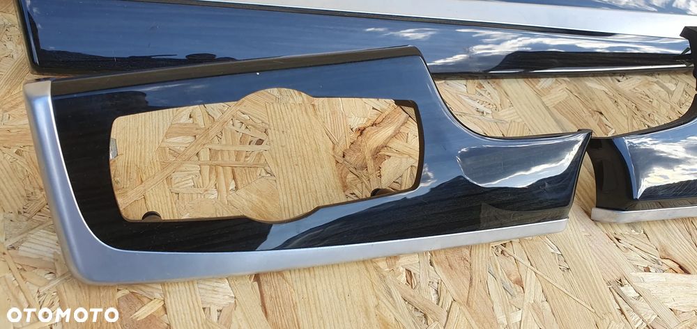 BMW F10 F11 listwy ozdobne dekory drewno komplet - 7