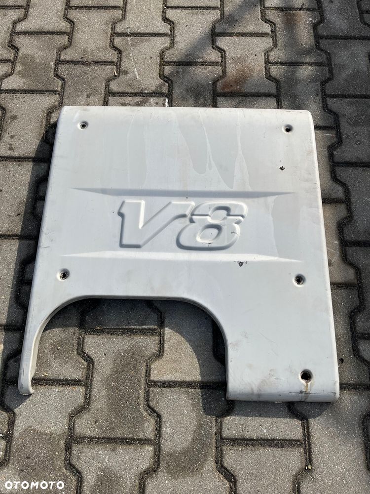 Osłona katalizatora MAN TGX V8 blacha dekiel - 1