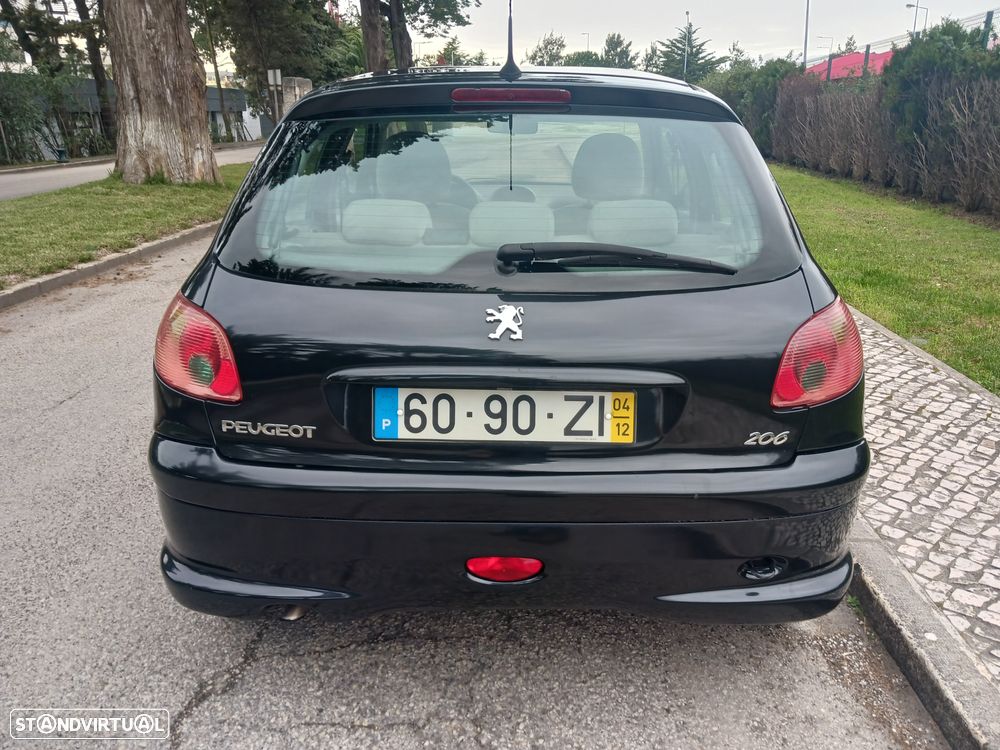 Peugeot 206 1.1 Black & Silver - 6