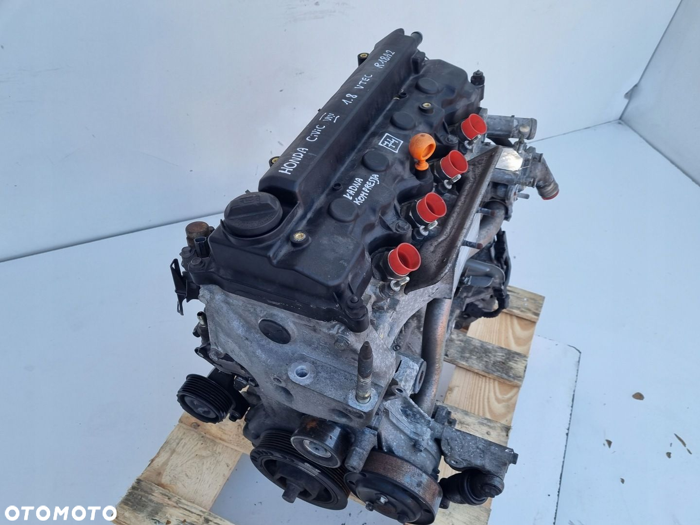 SILNIK KOMPLET Honda Civic VIII UFO 1.8 i-VTEC 140KM ładna kompresja R18A2 - 8