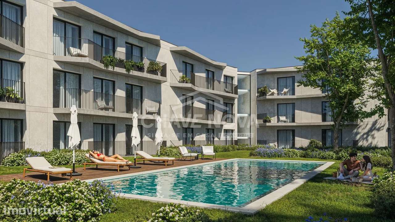 Apartamento T0 Novo com Varanda e Garagem - Grande imagem: 2/10
