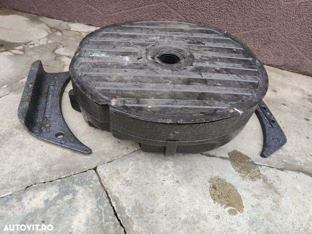 Suport pentru kit reparatie roata si  carlig Seat Exeo Audi A4 B6 B7 8E9012109F - 3