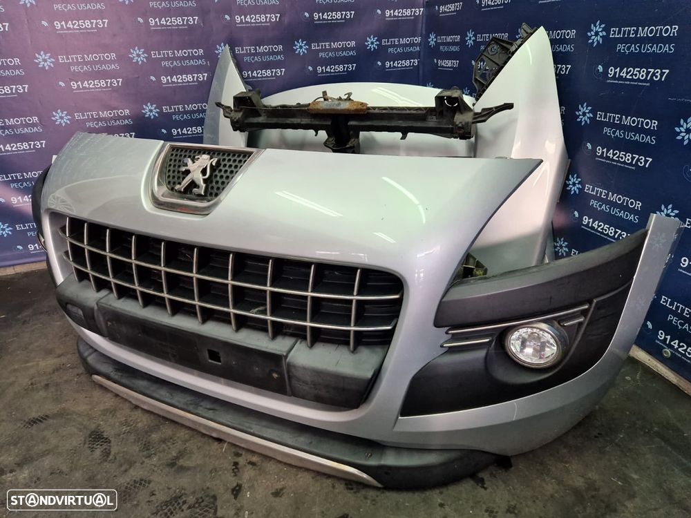 Frente completa usada PEUGEOT 3008 1.6 HDI capot parachoques oticas guardalamas radiador - 4