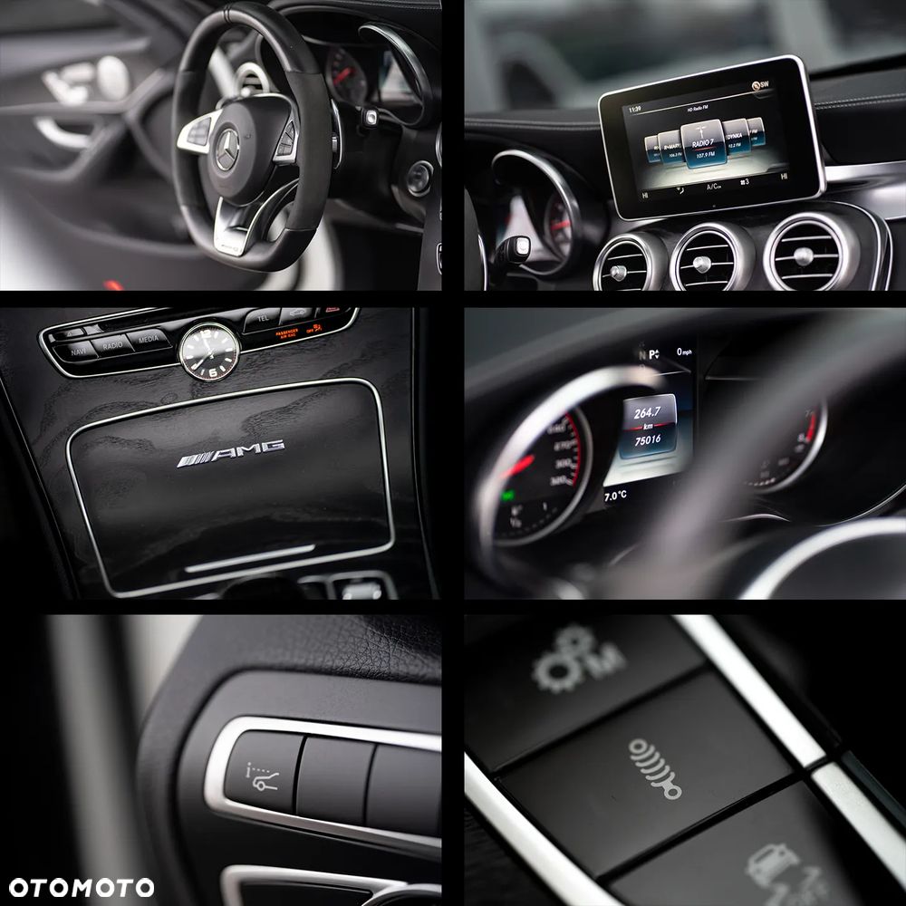Mercedes-Benz Klasa C AMG 63 S AMG Speedshift 7G-MCT - 33