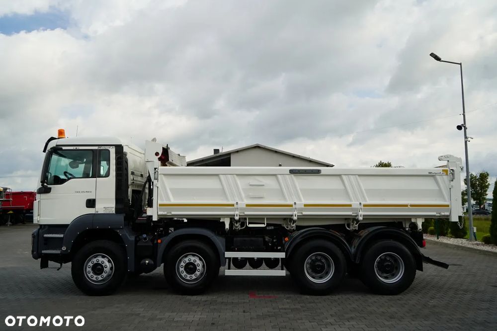 MAN TGS 35.420 / 8X4 / WYWROTKA 2 STRONNA / MEILLER KIPPER / HYDROBURTA / AUTOMAT / EURO 6 - 17