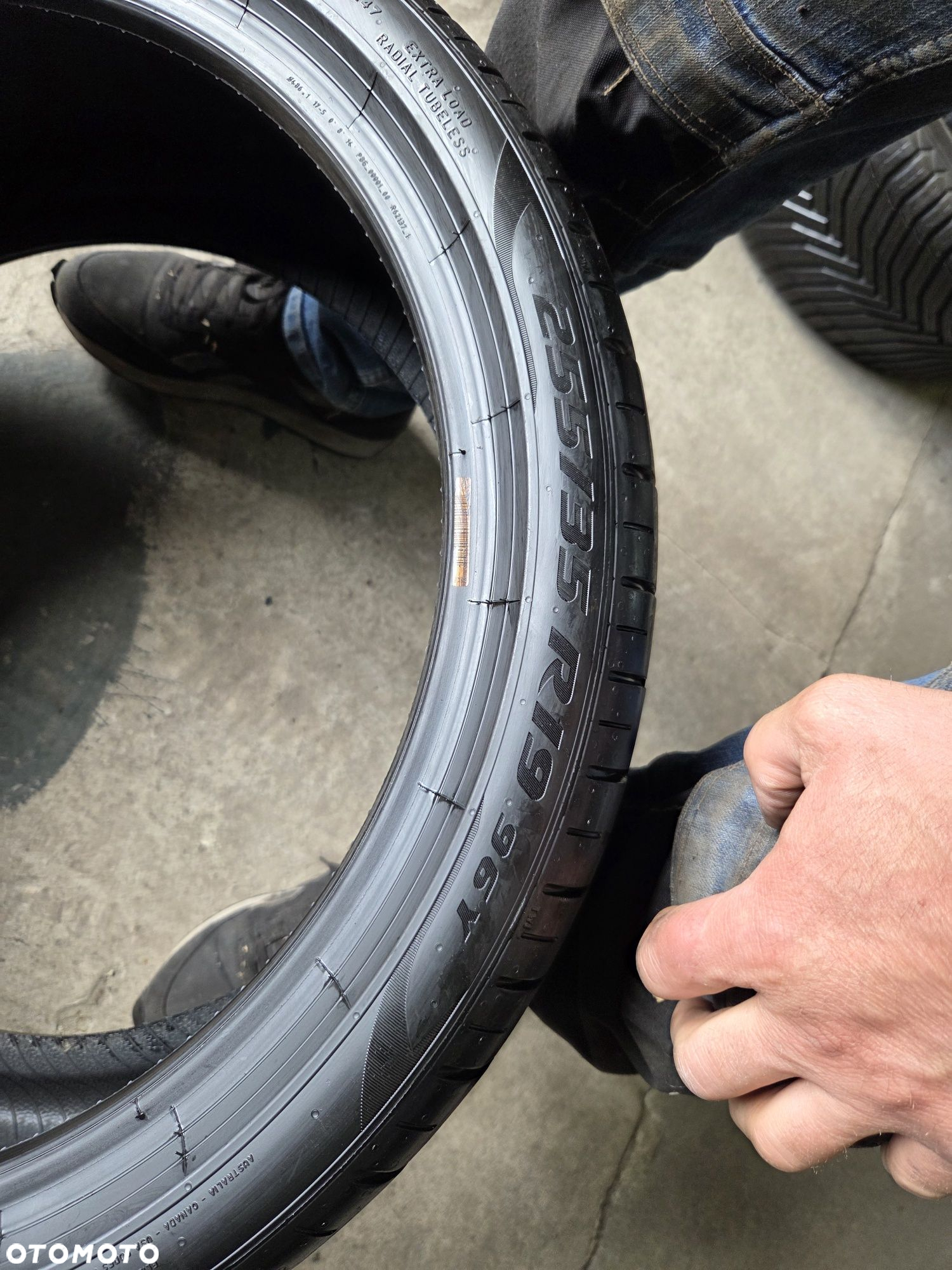 opony używane 255/35R19 Pirelli PZERO TM - 7