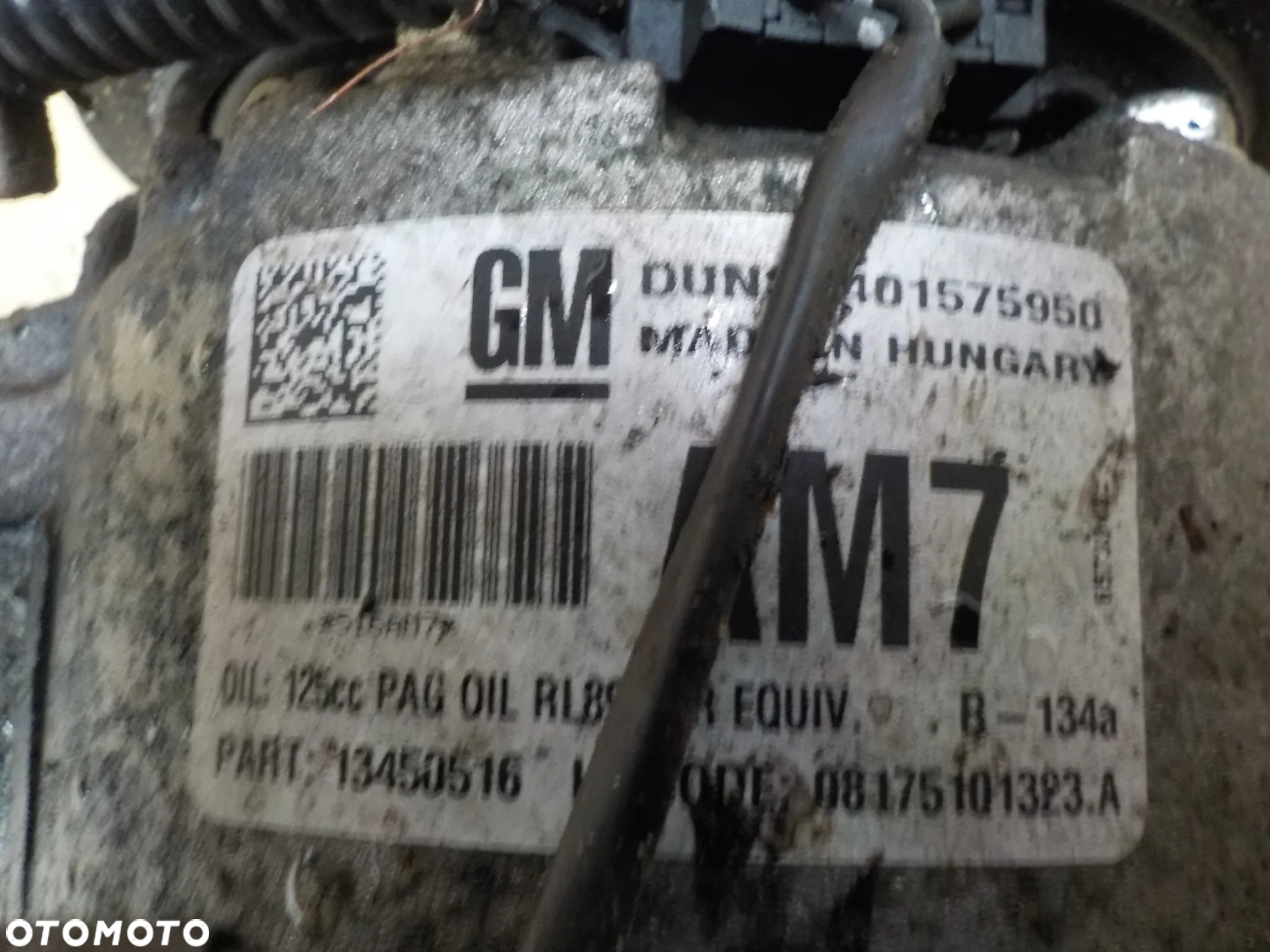 OPEL MERIVA B 1.6 CDTI SPRĘŻARKA KOMPRESOR KLIMATYZACJI 13450516 - 5