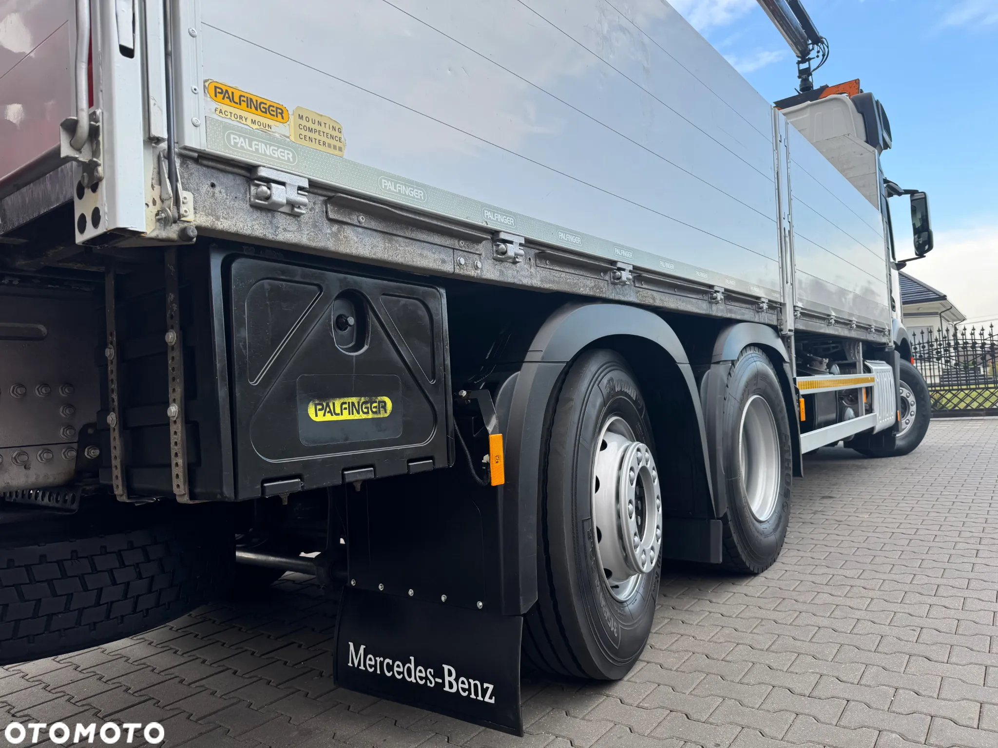Mercedes-Benz Actros 2545 6x2 HDS Palfinger 21001L, OŚ SKRĘTNA, SUPER STAN !!! - 11