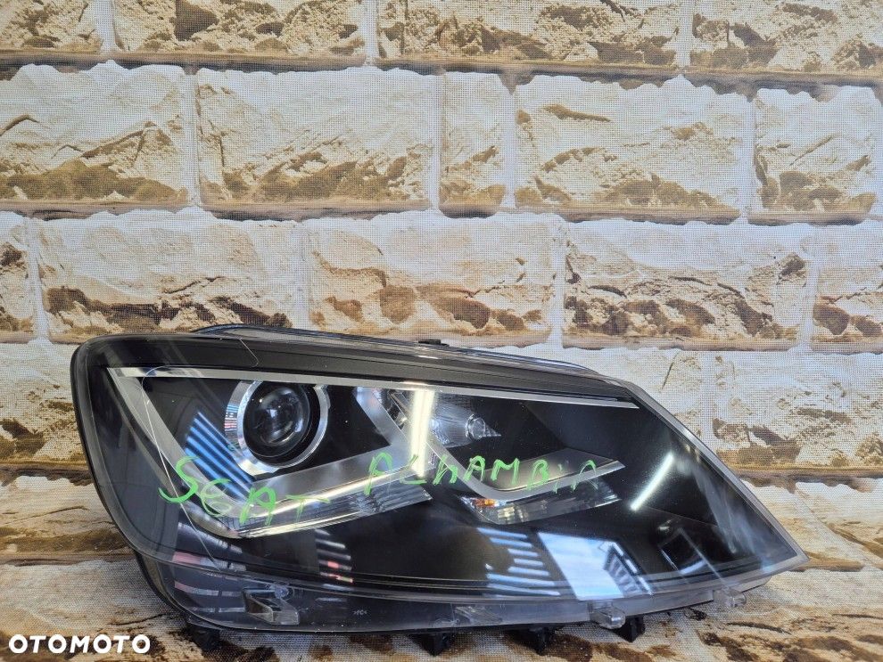 Reflektor Przód strona prawa Seat Alhambra (Mk2) xenon skrętny - 1