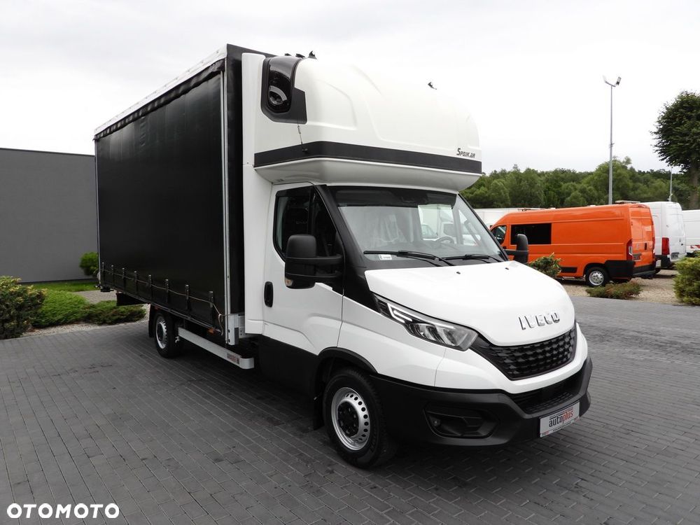 Iveco DAILY 35S18 PLANDEKA 10 PALET WEBASTO TEMPOMAT NAWIGACJA LEDY KLIMATYZACJA  180KM - 5