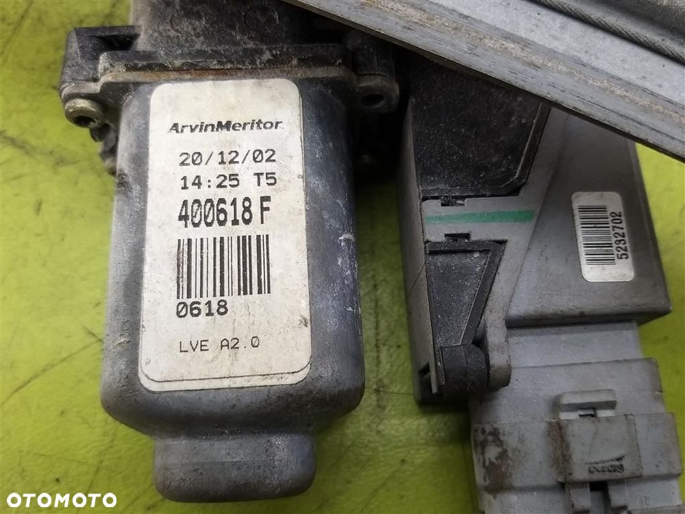 Podnośnik szyby przód lewy Citroen C3 I  2002-2009  400618F 4PINY - 5