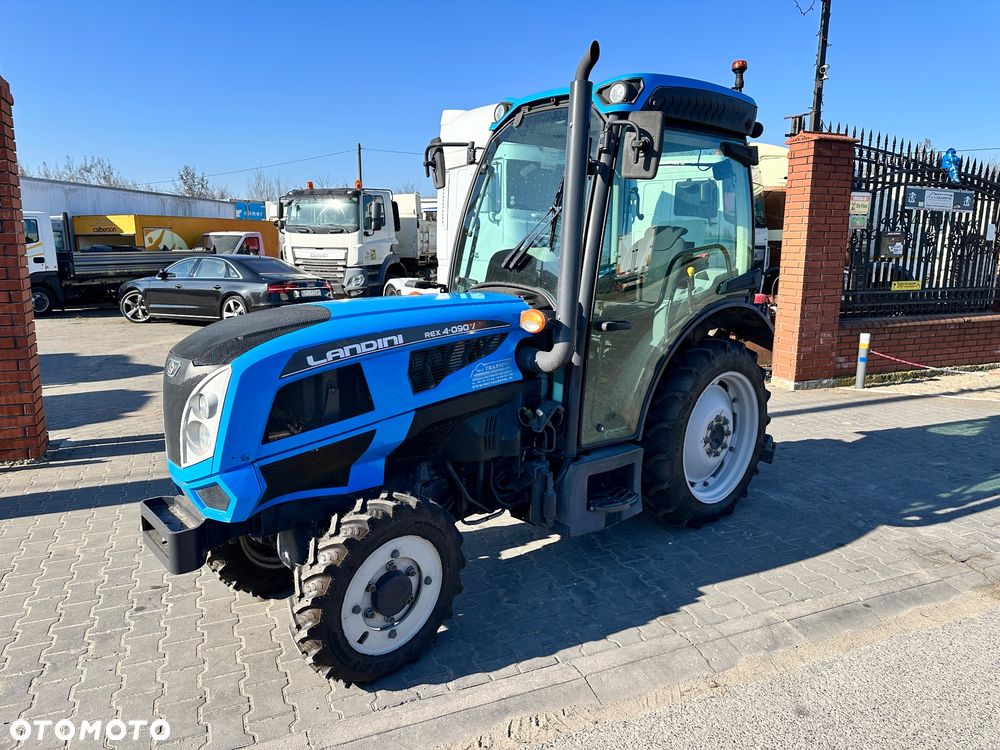 Landini REX 4 90V Wąski:1m 4x4 Pełzaki Półbiegi Rewers 680h Sadowniczy Jak NOWY - 3